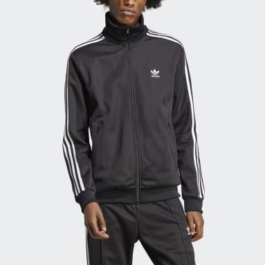 Muži Originals černá Sportovní bunda Adicolor Classics Beckenbauer