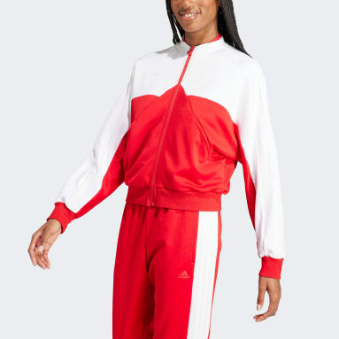 Women Sportswear Red Tiro Track Jacket