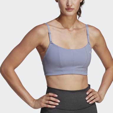 Brassière Yoga Studio Maintien léger Pourpre Femmes Studio