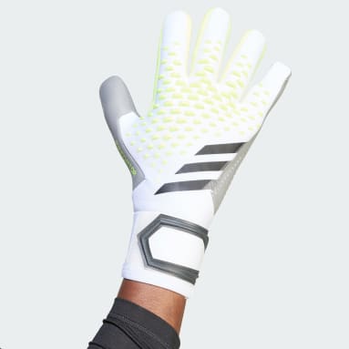 Soccer White Predator Competition Gloves