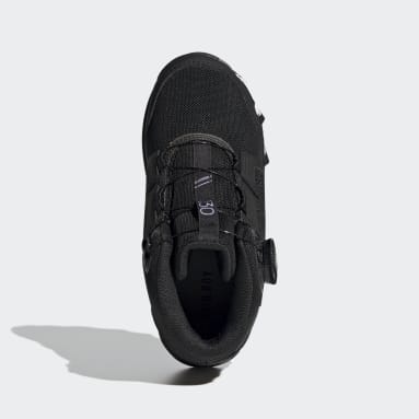 Kinderen TERREX zwart Terrex Agravic Boa Mid RAIN.RDY Hiking Schoenen