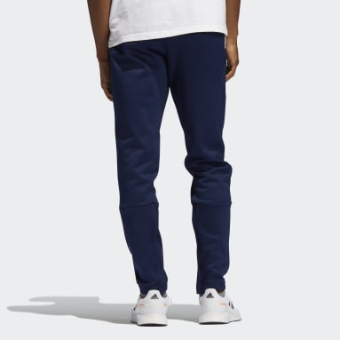 Pantalon de jogging slim hommes - ADIDAS - Men Sweatpants - Coton/Polyester  - Fitness - Navy/Bleu