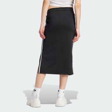 Ženy Originals černá Sukně 3-Stripes