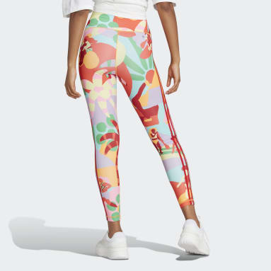 Calzas 7/8 adidas x FARM Rio Tiro Alto Dorado Mujer Sportswear