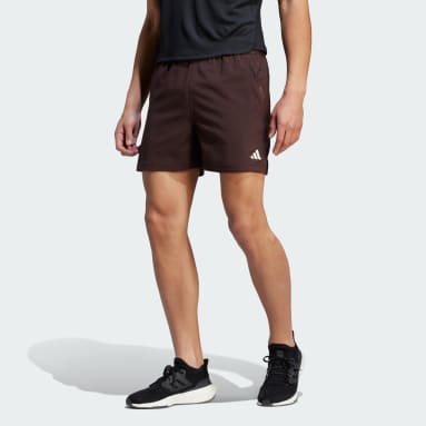 Shorts de Entrenamiento Gym Heat Marrón Hombre Training