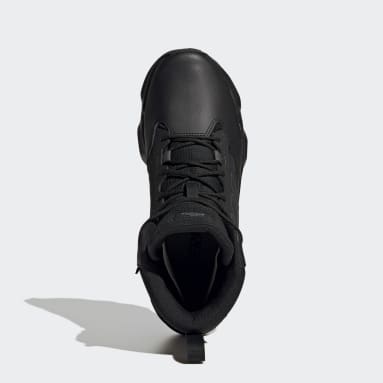 Tenis de Senderismo Unity Cuero RAIN.RDY Corte Medio Negro TERREX