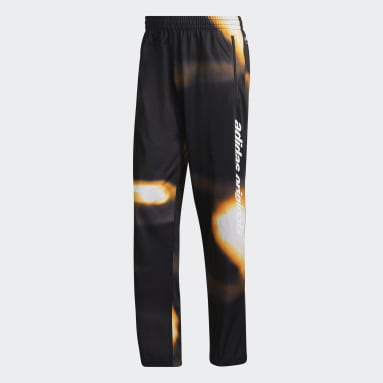 Pantalón Deportivo Y2K Estampado Negro Hombre Originals