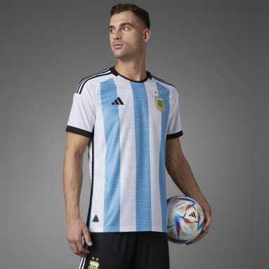 Men Football Argentina 22 Home Authentic Jersey