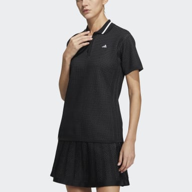 Women Golf Black 스테이트먼트 프라임니트 폴로 셔츠