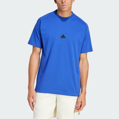 T-shirt Z.N.E. Blu Uomo Sportswear