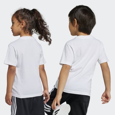 Kids Sportswear White Essentials Logo Tee