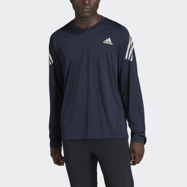 Muži Cvičení A Trénink modrá Tričko Training Icons Training Long Sleeve