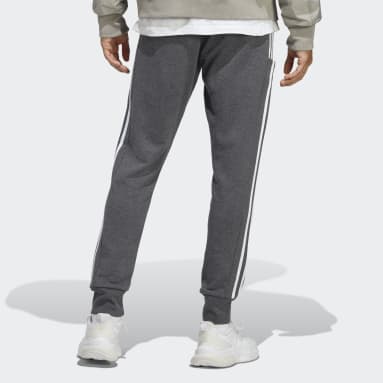 Nam Sportswear Quần Ống Côn Vải Thun Da Cá 3 Sọc Essentials