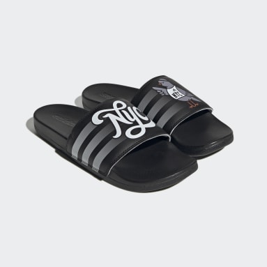 Yoga Black Adilette Comfort Sandals