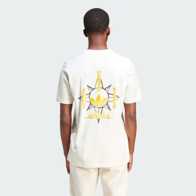남성 originals White Nice 그래픽 티