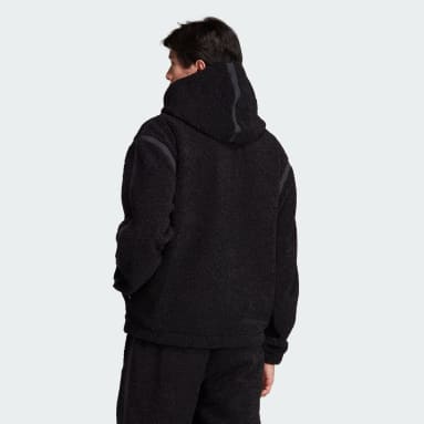 Mænd Originals Sort Premium Essentials Fleece jakke