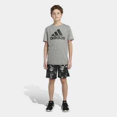 Youth Lifestyle Black Core Camo Allover Print Shorts
