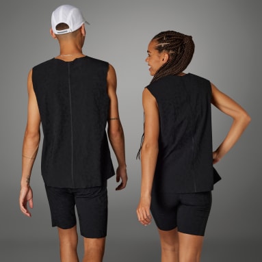 Running Black Running Primeweave Tank Top (Gender Neutral)