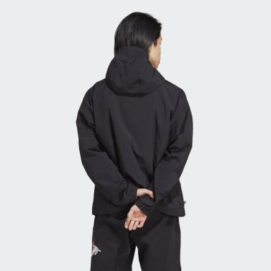 Coupe-vent graphique adidas Adventure Noir Hommes Originals