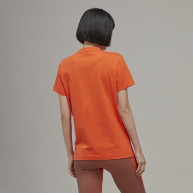 Polo Y-3 Classic Chest Logo Naranja Mujer Y-3