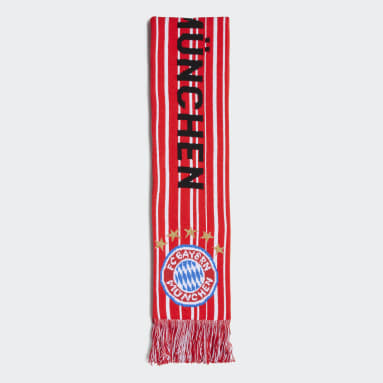 Fußball FC Bayern München Schal Rot
