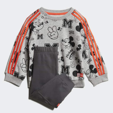 Conjunto Jogger Disney Mickey Mouse Gris Niño Sportswear