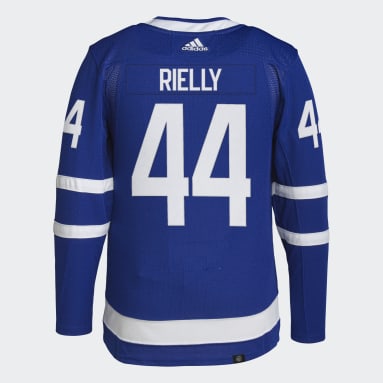 Maillot Domicile Maple Leafs Rielly Authentique Bleu Hommes Hockey