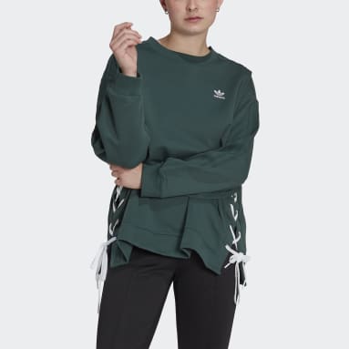 Frauen Originals Always Original Laced Sweatshirt Grün