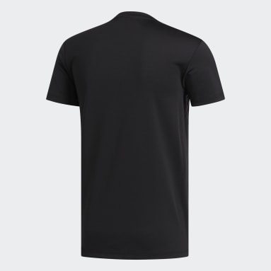 Camiseta AEROREADY 3 Rayas Negro Hombre Training