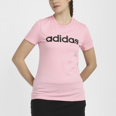 Adidas shirt neon pink Clearance