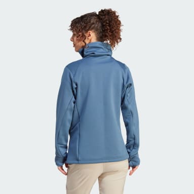 SUDADERA TERREX XPERIOR MEDIUM FLEECE Azul Mujer TERREX