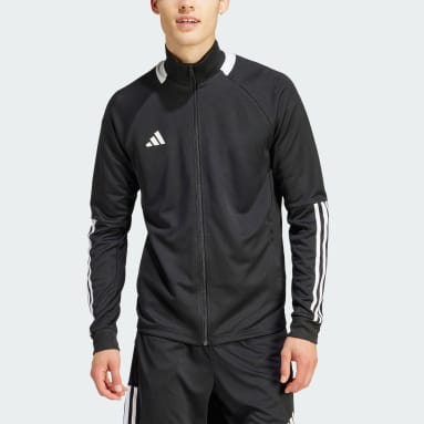 Men Sportswear Black Sereno AEROREADY Cut 3-Stripes Slim Track Jacket