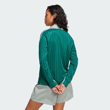 アディカラー フットボール ジャカード Vネック 長袖ポロシャツ