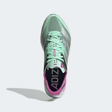 Women Running Turquoise 아디제로 아디오스 7
