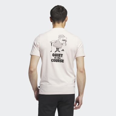 T-shirt Golf Character Rose Hommes Golf