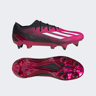 Football Pink X Speedportal.1 Soft Ground Boots