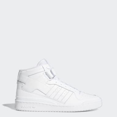 Originals White Forum Mid Shoes