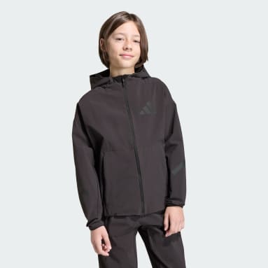 Z.N.E. Woven Travel Cover Up Track Top