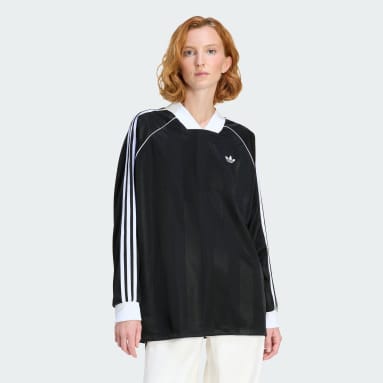 3-STRIPES JACQUARD LONG SLEEVE TEE