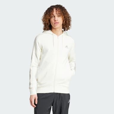 Casaco com Capuz em Moletão 3-Stripes Essentials