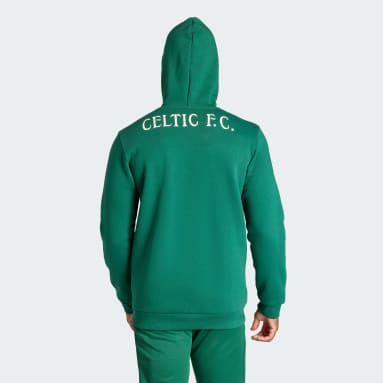 Felpa con cappuccio Essentials Trefoil Celtic FC Verde Uomo Calcio