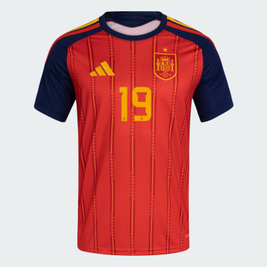 Spain 26 Home Yamal Jersey
