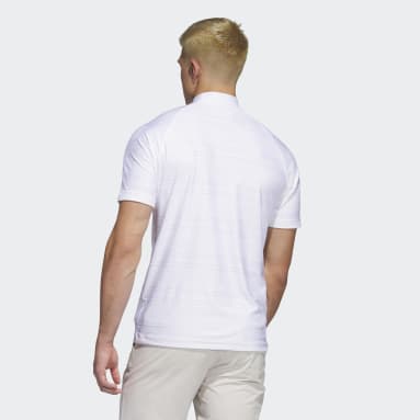 Men's Golf White Adicross Pocket Golf Polo Shirt