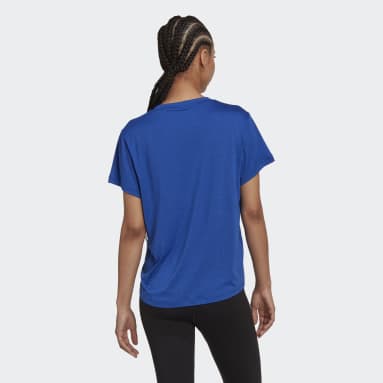 Polera Aeroready Made For Training Azul Mujer Training