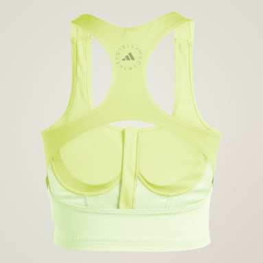 Top adidas by Stella McCartney Two-Tone Zipped