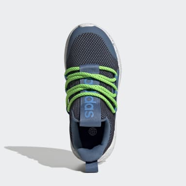 Kinder Sportswear Lite Racer Adapt 4.0 Lifestyle Running Slip-On Lace Schuh Blau