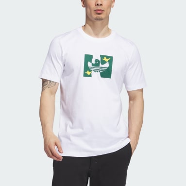 Playera Shmoofoil Tear Manga Corta Blanco Hombre Originals
