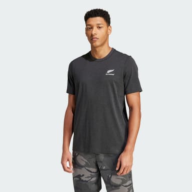 オールブラックス メランジ 半袖Tシャツ