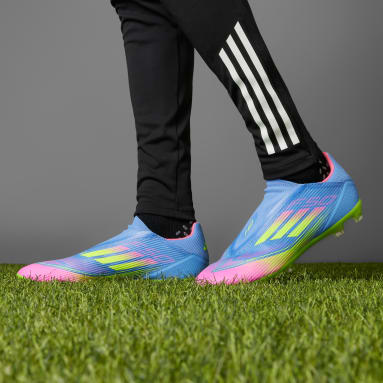 F50 League Laceless Firm/Multi-Ground Fotbollsskor