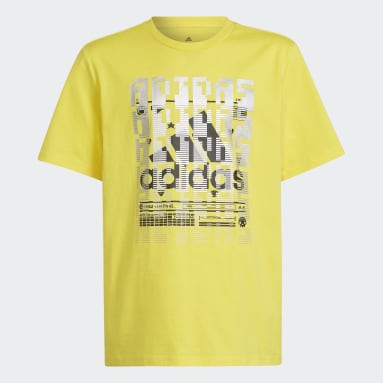 Camiseta Gaming Estampada Amarillo Niño Sportswear